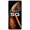 オリジナルのvivo iqoo 5 5g携帯電話12GB ROM 128GB 256GB ROM Snapdragon 865 Android 6.56 "Amoledフルスクリーン50mp AR NFC Wake Face ID指紋4500mahスマート携帯電話