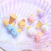 Bastelwerkzeuge Mädchen-Kegelcreme-Kleber DIY hausgemachtes Handyschalenmaterial Zuckereis Essen und Spielen Harzzubehör