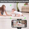 Przenośny Auto Auto Smart Fotografowanie Selfie Stick 360 Stopni Rotacja Auto Face Tracking Tracking Tracking Telefon Holder