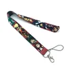 Ganze 20pcs Cartoon Academia Lanyard Knöpfe Telefonausweis Halshalter Hängende Seile Lanyards Anime Geschenk3918339