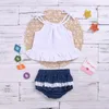 Kleidung Sets 2023 Sommer Kinder Ärmellose Hosenträger Top Spitze Shorts Anzug Passenden Set Mädchen Outfits Baby Kleidung Ropa DE1