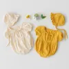 Sommer Baby Jungen Strampler Stil Kurzarm Säuglingsspielanzug Overall Baumwolle geboren Kleidung Kinder Kleidung 210429