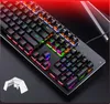 Teclado mecânico real quente, eixo intercambiável gaming verde Eixo com fio USB keyboard escritório frete grátis