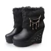 COVOYYAR WEDGE WOMEN BOOTS BEADED冬女性靴