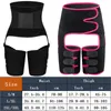 Vita e coscia Trimmer Neoprene Thermo Trainer Gamba Shaper Corsetto Perdita di peso Più sottile Bruciare i grassi Sudore Sauna Allenamento Cintura avvolgente LJ201209