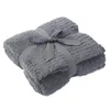 Dekens Comfortabel Superzacht Gooi Deken Effen Kleur Hoogwaardige Fleece Fuzzy Fluffy Warm Microfiber Gebreid Lichtgewicht