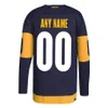 Série Stadium 2022 59 Roman Josi Hockey''nHl Maillots 95 Matt Duchene 64 Mikael Granlund 9 Filip Forsberg Ryan Johansen 35 Pekka Rinne Navy Gold