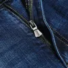 Размер 28-46 Большой размер повседневные бренды мужские растягивающие джинсы Spring Awumn Classic Business Jeans для мужских брюков джинсы джинсы 201128