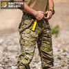 Sector Seven IX2 Camouflage imperméable tactique jeu de guerre pantalon cargo pantalons pour hommes armée militaire actif 201221