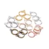 20 teile / los 14x12mm Gold Frankreich Hebel Ohrring Haken Draht Einstellungen Basis Ohrringe Hoops Für Schmuck Machen Finden Lieferungen H jllBHD