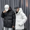 Automne et hiver coupe-vent veste matelassée pour couple épais chaud doudoune trois couleurs en option veste à capuche manteau NB94022