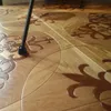 オークの工夫木製の床の床の装飾的な材料堅木張りのタイルセラミックスが完成した製品の壁デカール