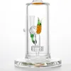 Partihandel Färgrik Glas Bongs Frukt Form Vattenrör 14mm Kvinna Recycler Perks Rökning Bong Pipe Bowl Oil Dab Showerhead Perc Ananas