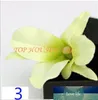 Cattleya – têtes de fleurs d'orchidées artificielles en soie, 7 couleurs, 20 pièces, bricolage, couronne de vigne de fleurs de mariage, accessoire pour cheveux, décor de Corsage de poignet