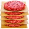 Pieczenia Hamburger Perchment Patty Papier kwadraty 6 W Non Stick Do Burger Press Ground Beef Zamrażający Cukierki Owijarki KDJK2202