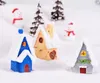 Snow House Christmas Toy Display European Style House Candy Color Villa Creative Christmas Decoration Christmas DB106