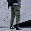 Singleroad Mens Cargo Pants Men Mode zijzakken Joggers Hip Hop Harajuku Japanse streetwear broek Black Pants Men 201109
