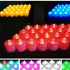 Valentine Day Family Kaarsen Lamp Bruiloft Viering Verjaardag LED Electronic Candle Seven Colors Nieuwe Collectie 0 3RP J2