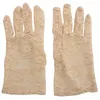 Fünf-Finger-Handschuhe, elegantes Damen-Kostüm aus kurzer Spitze, erhältlich in Beige1