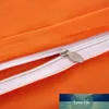 Unihome Luxury Zebra Full / Queen Duvet Cover Set 300 Trådräkning Fiber Reactive Prints Bedding Set Orange