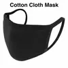 100pcs AntiDust Cotton Cloth Party Face Masks Unisex Man Woman Cycling Wearing Fashion Blank Black Mask America Flag Mask1704625