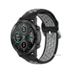 Geeignet für Huawei Watch GT / GT2, Metallschnalle, doppelfarbig, rundes Loch, Silikonarmband, Smartwatch-Gürtel, Uhrenzubehör