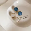 S1989 Hot Fashion Jewelry S925 Silver Post Earrings Cute Geometic Square Stud Earrings