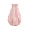 Wholesale Plastic Vase Shatter-proof Flower Pot Vases Modern Study Room Hallway Wedding Decor Pots Simple Unique