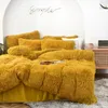 Four-piece Warm Plush Bedding Sets King Queen Size Luxury Quilt Cover Pillow Case Duvet Cover Brand Bed Comforters Sets High Quality