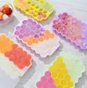 Honeycomb Ice Cube Homemade Silicone Model 37-Cavity DIY Ice Cube Trays Molds For Ice Candy Cake Pudding Chocolate Whiskey Molds Tool WMQ493