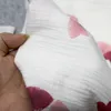 Mussola del bambino Coperta di cotone swaddle avvolgere per neonato Baby Stuff Bambini morbidi Ragazze Swaddle biancheria da letto telo da bagno fasce 120 * LJ201014