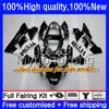 Lichaam voor HONDA CBR900 RR CBR 929RR 900CC 929CC 900 Flat Black 929 RR CC 900RR 50HM.8 CBR900RR CBR929RR 00 01 CBR929 RR 2000 2001 VALERINGEN