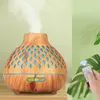 Diffusore di aromi elettrico Umidificatore d'aria Diffusore di oli essenziali Telecomando ad ultrasuoni Fogger a nebbia fredda Lampada a LED