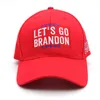 Let's Go Brandon Berretto da baseball Cappelli da festa Cappello a cupola in cotone ricamato sole 3 colori RRE13078