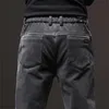 Men's Pants 2021 Winter Style Plus Velvet Thick Corduroy Straight Casual Stretch Slim Iness Size Trousers1