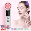 2 в 1 Photon LED омоложение кожи Photon Micro Current Skin Tighting Beauty Device Hand-held Home Use