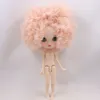 ICY Nude Blyth Doll No. BL2352 Pale Pink hair Carved lips Matte customized face Joint body 1/6 bjd LJ201031