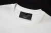 Erkek Tasarımcı Tişörtü Uzun Kollu Sıcak Rhinestone Yuvarlak Boyun Tee ile Sonbahar Kış Streetwear Spor Üstleri Beyaz