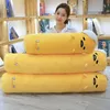 Animals Long Gudetama Lazy Egg Toy Stuffed Egg Jun Egg yolk Brother Doll Cute Soft Bed Pillow Cushion Child Birthday Gift LJ201126