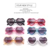 Kinder-Sonnenbrille für Jungen und Mädchen, herzförmige Sonnenbrille, trendige All-Match-Baby-Sonnenbrille, modische Sonnenbrille für Kinder