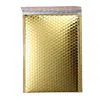 50 PCS/Lot Gold Plating Paper Bubble Envelopes Bags Mailers Padded Shipping Envelope Bubble Mailing Bag Different Specifications