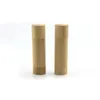 empty 5ML bamboo lipstick tube container DIY lip gloss cosmetic lip balm tube, bamboo design lip stick tubes 150pcs LX3568