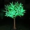 Outdoor LED Sztuczne Kwiat Wiśniowy Drzewo Light Choinki Lampa 2304PCS LEDS 90VAC / 3,0M Wysokość 110VAC / 220VAC Drop Drop Shipping