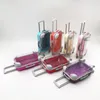 Wholesale luggage plastic hard cases for natural mink eyelashes custom private label strip soft lashes vendor