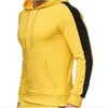 Hommes Couleurs Solides Ensembles de course Mode à manches longues Sweat à capuche Pantalon Costumes de sport Designer Homme Printemps Casual Lâche Fitness Survêtements