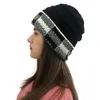 Beanie Hoed voor Dames Winter Warm Bonnet Cap Casual Plaid Stiksels Vrouwelijke GLB Gorros