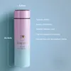 500 ml Smart Thermos Waterfles LED Digitale Temperatuur Display Roestvrijstalen Koffie Thermische Mokken Intelligente Isolatiekopjes 201126