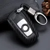 Fit For 2 3 4 5 6 Series M5 M6 X3 X4 Accessories 3 Button Car Key Fob Cover Holder Case Cover Keychain7020099