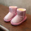 新しい到着2020のブリンの冬の靴のための女の子ぬいぐるみ幼児男の子のブーツ子供の暖かい赤ちゃんの雪のブーツ子供の靴LJ201027