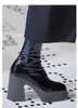 تصميم جديد جورب الأحذية تمتد مثير عالية الكعب أحذية امرأة منصة الأحذية الخريف الشتاء المدرج الأحذية الإناث الأحذية الجوارب
